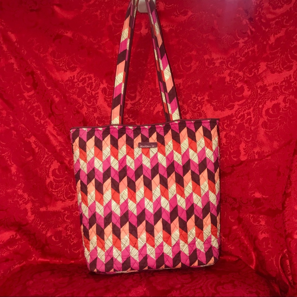 Vera Bradley Bohemian chevron tote